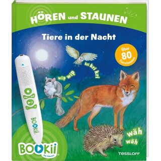 BOOKii® Hören und Staunen - Tiere in der Nacht