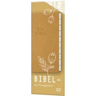 Bibel-Griffregister mit Folienprägung