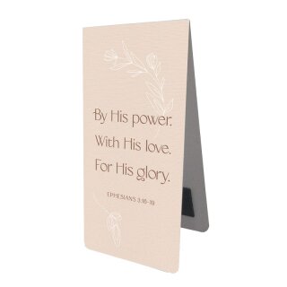 Magnetlesezeichen - By His Power