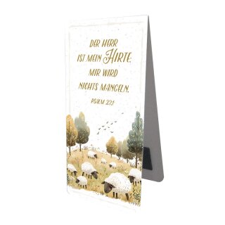 Magnetlesezeichen - Schafweide