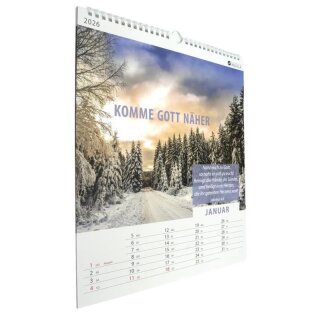 Wandkalender 2026 - Deutsch