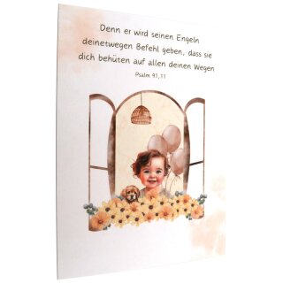 Postkarte - Mädchen