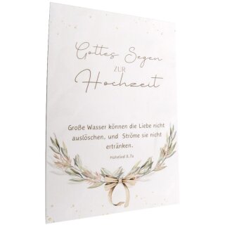 Postkarte - Hochzeit