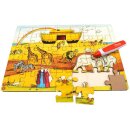 Audio-Holzpuzzle-Set 1 - (3 Puzzle + Audiostift)