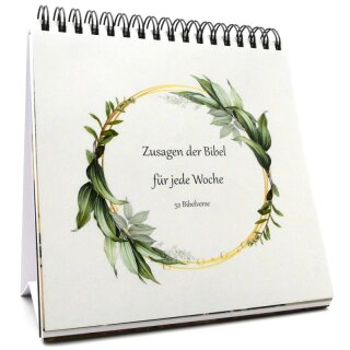 Aufstellbuch - Zusage der Bibel für jede Woche