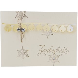 Doppelkarte - Zauberhaft