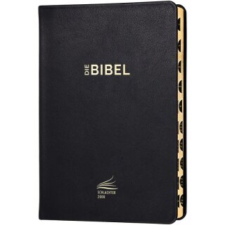 Schlachter 2000 Bibel – Standardausgabe mit Griffregister