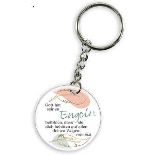 Schlüsselanhänger - Gott hat seinen Engeln befohlen