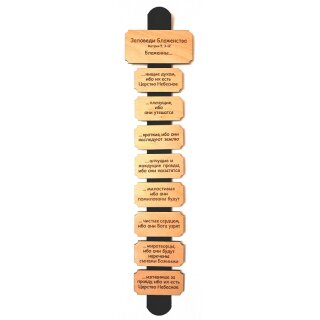 Настенное украшение - Заповеди Блаженства