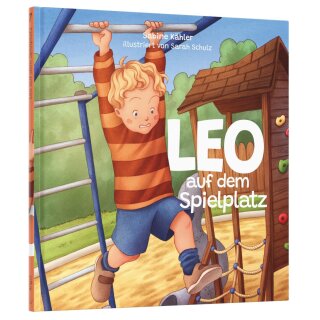 Leo auf dem Spielplatz