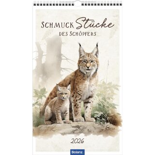 Schmuck Stücke des Schöpfers 2026 - Posterkalender