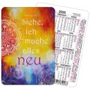 Spielkarten-Kalender 2026 - Aquarell