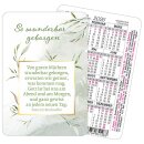 Spielkarten-Kalender 2026 - So wunderbar geborgen