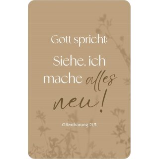 Kalenderkärtchen Jahreslosung 2026 - Schattenspiel