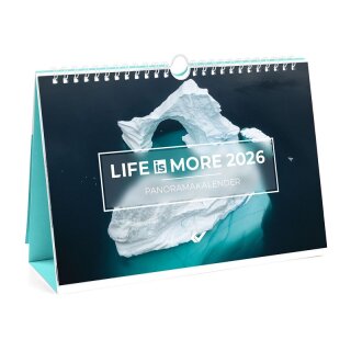 Life is more 2026 - Tischkalender