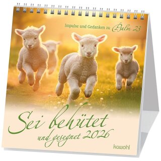 Sei behütet und gesegnet 2026 - Postkartenkalender