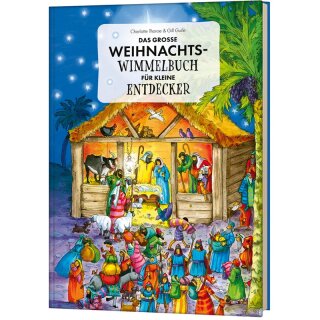 Das große Weihnachts-Wimmelbuch für kleine Entdecker
