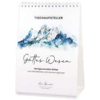 Tischaufsteller Gottes Wesen