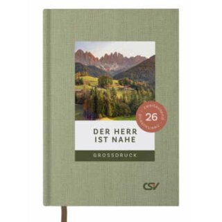 Der Herr ist nahe 2026 - GROSSDRUCK - Buchkalender
