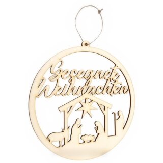 Wandbild Gesegnete Weihnachten