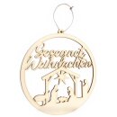 Wandbild Gesegnete Weihnachten