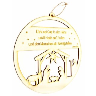 Wandbild Ehre sei Gott