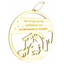 Wandbild Ehre sei Gott