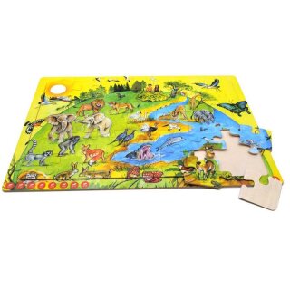 Audio-Holzpuzzle - Die Schöpfung