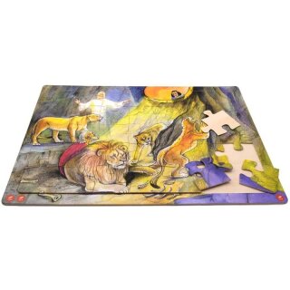 Audio-Holzpuzzle - Daniel in der Löwengrube