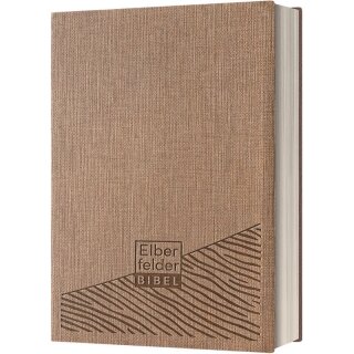 Elberfelder Bibel - Standardausgabe - Kunstleder braun