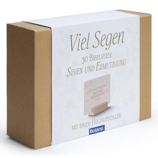 Minikarten-Box Viel Segen
