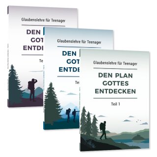 Den Plan Gottes entdecken – Buchpaket Teile 1-3