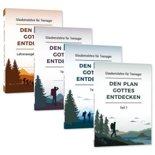 Den Plan Gottes entdecken – Buchpaket Teile 1-3 und Lehrerausgabe