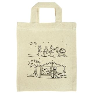 Baumwolltasche Krippe