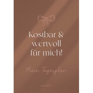 Notizblock Fatzer alive - Mein Tagesplan A5