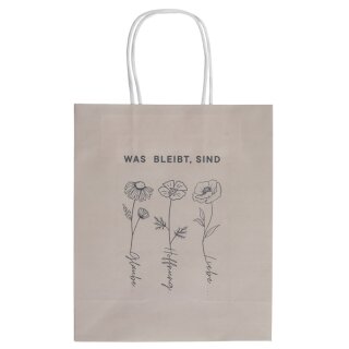 Geschenkpapiertüte Was bleibt