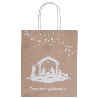 Geschenkpapiertüte Gesegnete Weihnachten