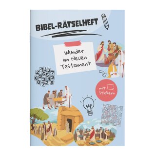Bibel-Rätselheft - Wunder im Neuen Testament