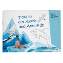 Mini-Rätselheft - Tiere in der Arktis und Antarktis