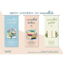 Unendlich wertvoll - Magnetlesezeichen-Set