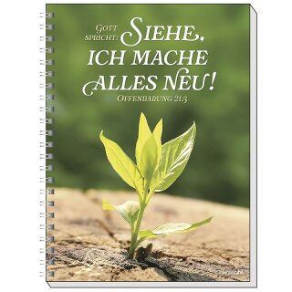 Memo Block - Gott spricht: Siehe, ich mache alles neu!