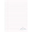 Notizblock Berge