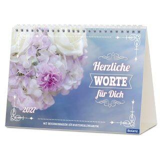 Herzliche Worte für Dich 2027 - Panoramakalender