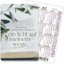 Spielkarten-Kalender 2027 - Dein Wort ist meines...