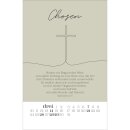 Wonderfully made 2027 - Postkarten Aufstellkalender