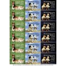 Tiersticker - Einzelkarte