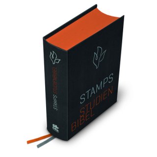 STAMPS Studienbibel - Hardcover blau/rot