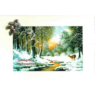 Doppelkarten zu Weihnachten