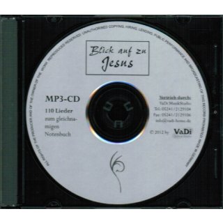 Blick auf zu Jesus (MP3-CD)
