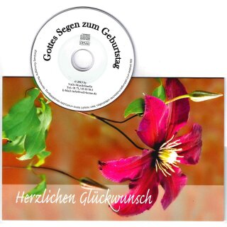 CD-Card zum Geburtstag